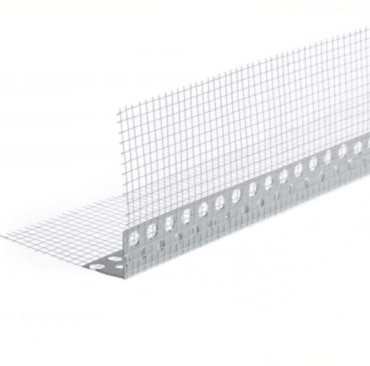 PVC Corner Bead With Fiberglass Mesh
