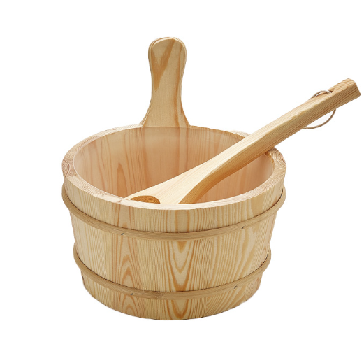 Wooden Burket &Ladle