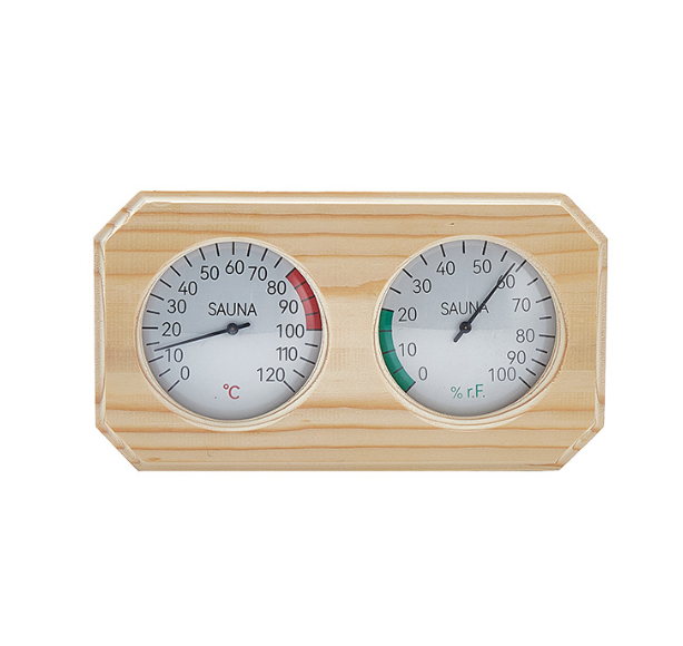 Wooden Thermo Hygrometer